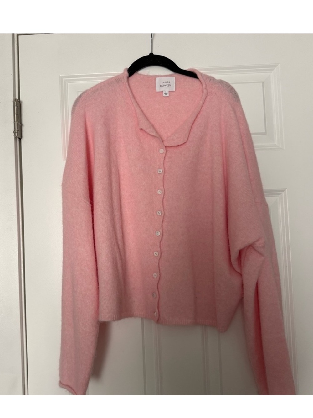 Things Between Pink Piper Cardigan